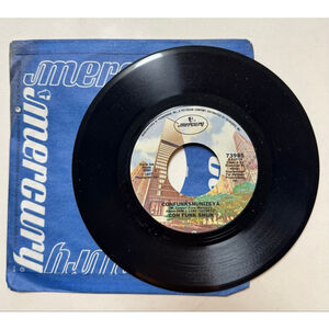 1977 Mercury Records 45 RPM Con Funk Shun “Confunkshunizeya / Who
Has The Time”